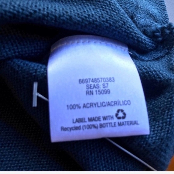 Canyon River Blues Blue Striped Hi Low Sweater NWT - Picture 6 of 7